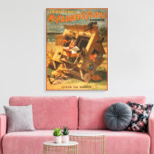 Theatrisch Poster van McFadden Canvas Afdruk (Insitu (Woonkamer))