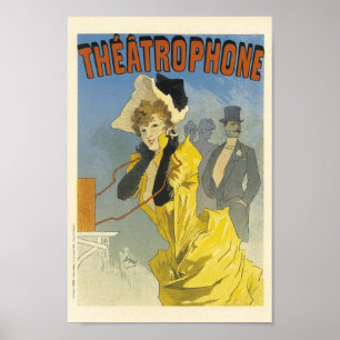 Theatrophone -Frans Adverteren Poster