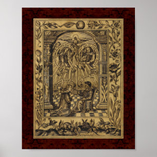 Theatrum Chemicum: 1652 Alchemy Illustration Poster