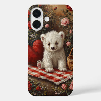 TheBearGuy De Zoete Valentijn Picknick iPhone 16 Hoesje