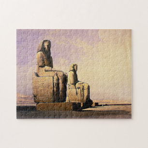 Thebes 4 december 1838 David Roberts / Haghe Art Legpuzzel