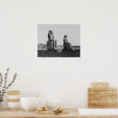 THEBES COLOSSES - 1851 POSTER (Keuken)