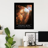 TheBugNebula-NGC6302-2004-46a Poster (Thuiskantoor)