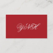 TheColorWheel Indian Red Visitekaartje (Achterkant)