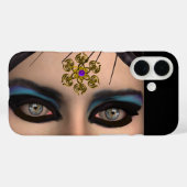 THEDA Green Eyes Hoesje-Mate Case-Mate iPhone Case (Achterkant (horizontaal))