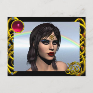 THEDA/HYPER DRAGON RED RUBY BRIEFKAART