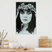 Theda's Eyes Poster (Keuken)