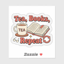 Thee, boeken, herhalen - gezellige boekenliefhebbe