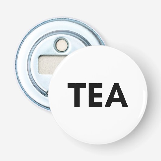 thee button flesopener (Voorkant)