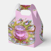 THEE CUP EXTRAVAGANZA-BRUILOFT TAFEL GUNSTEN BEDANKDOOSJES (Achterkant)