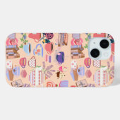 Thee en boeken Case-Mate iPhone case (Achterkant (horizontaal))