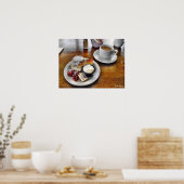 Thee en conen afdrukken of Poster (Keuken)