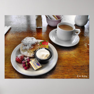 Thee en conen afdrukken of Poster