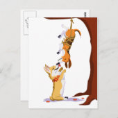 Thee en Crumpet Briefkaart (Voorkant / Achterkant)