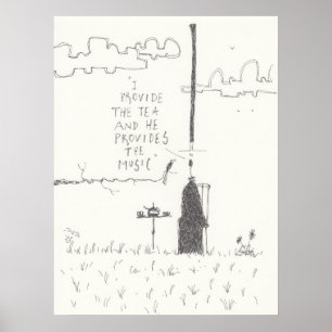 Thee en muziek Poster