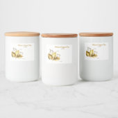 thee- en Tea-blend-voedseletiketten Voedselcontainer Etiket (Flessen)