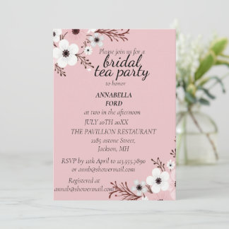thee feest voor de bruid kaart