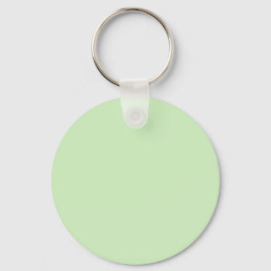 Thee Groen D0F0C0 Kleur - Met optie om een naam to Sleutelhanger