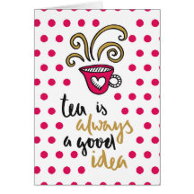 "Thee is altijd een goed idee"