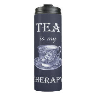 Thee is mijn therapie thermale tuimelaar thermosbeker