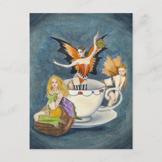 thee met Briefkaart Strumpets (Voorkant)