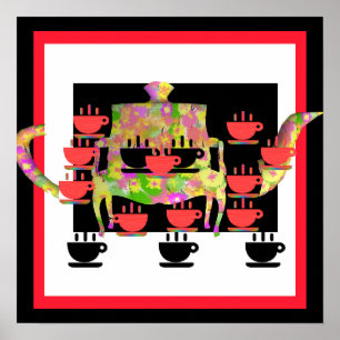 Thee na de lunch poster