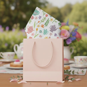 Thee Party Bruids Easter Lente Bloemstuk Kleurrijk Tissuepapier