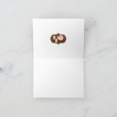 Thee Pot Stippen Bedankkaart (Binnen)