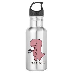 Thee-Rex, Schattige Dinosaurus, Grappige T-rex Waterfles