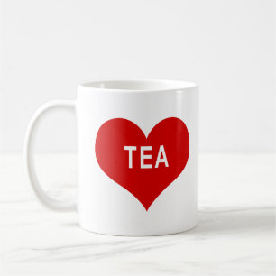 THEE Rood Hart van de Liefde Koffiemok