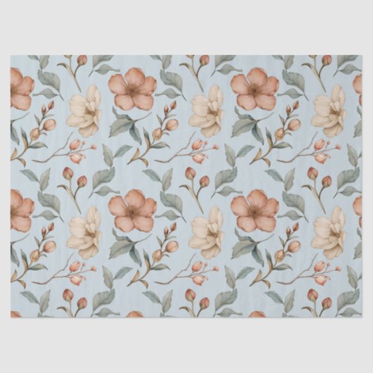  Thee Roos Tissue Papier (Voorkant)