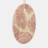 Thee rozen, siervisjes keramisch ornament (Rechts)