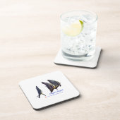 Thee Schattigee Longfin Batfish Bier Onderzetter (Rechterzijde)