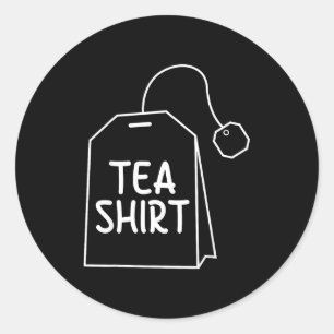 Thee Shirt Thee Zak Fun Humor Ontwerp Ronde Sticker