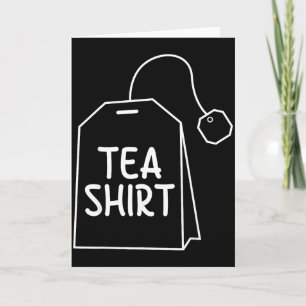 Thee Shirt Thee Zak Grappig Humor Ontwerp  Kaart