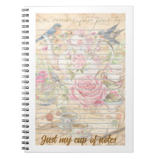 Thee-tastische Notities | Cute Theepot Woordspelin Notitieboek