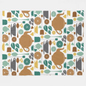 Thee, thee, thee! fleece deken (Voorkant (Horizontaal))