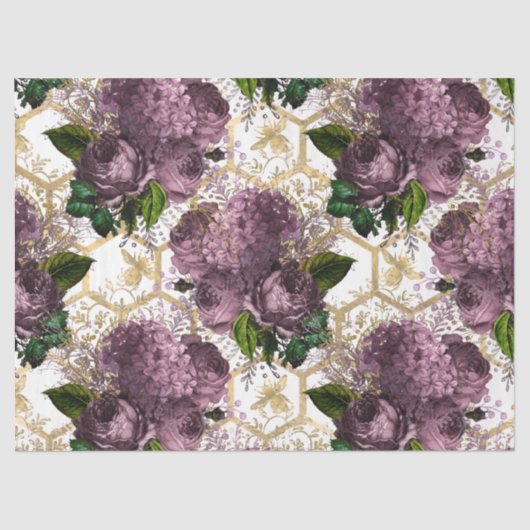 Thee Tuin Bijenreeks Ontwerp 41 Tissuepapier (Voorkant)