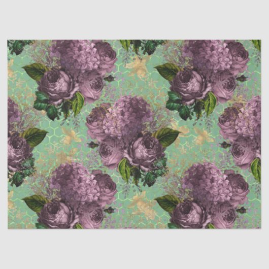 Thee Tuin Bijenreeks Ontwerp 46 Tissuepapier (Voorkant)