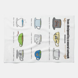 Thee van AI Weirdness - Kitchen Towel Theedoek