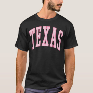 Thee Vintage Preppy Varsity Roze Sport vintage T-shirt