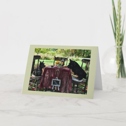 Thee voor Drie Kaart (Voorkant)