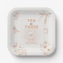 Thee voor Drie Verjaardagsfeestje voor Meisjes