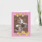 Thee voor twee briefkaarten (Voorkant)