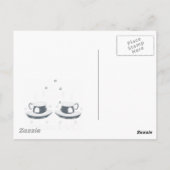 thee voor twee Briefkaarten (Achterkant)