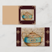 Thee voor twee Visitekaartje (Voorkant / Achterkant)