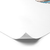 Theebekers ( set van 4) poster (Hoek)