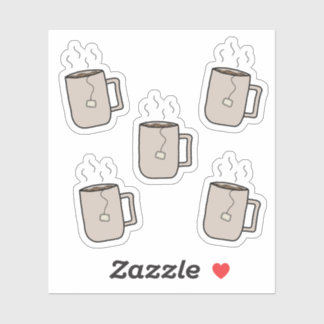 Theebekers - Stationery Sticker Sheet