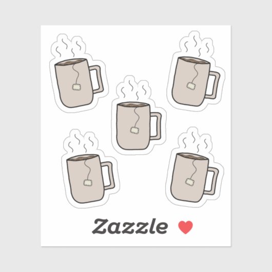 Theebekers - Stationery Sticker Sheet (Vel)