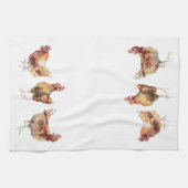 Theedoek - 3 Kippen Franse keuken (Horizontaal)